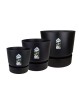 Maceta Greenville Round Gris Oscuro ELHO
