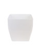 Maceta Living Cuadrado 15cm TERAPLAST Blanco