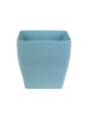 Maceta Living Cuadrado 15cm TERAPLAST Azul Pastel 