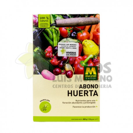 Abono Granulado Huerta Massó 800GR 100% Natural
