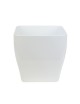 Maceta Living Cuadrado 17cm TERAPLAST Blanco