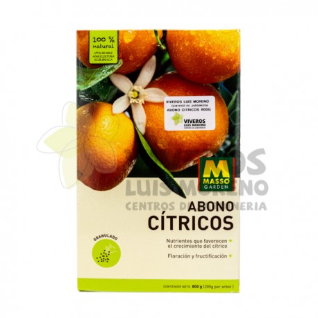 Abono Granulado Cítricos Massó 800GR 100% Natural