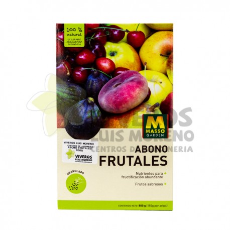 Abono Granulado Frutales Massó 800GR 100% Natural