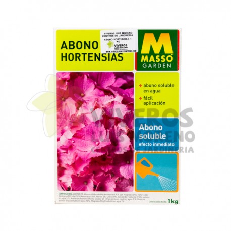 Abono Soluble Hortensias Massó 1KG