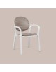 Silla Palma NARDI Blanco Tortora