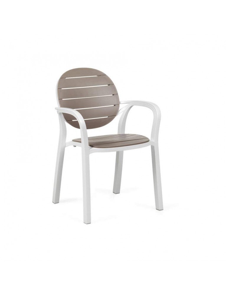 Silla Palma NARDI Blanco Tortora