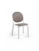 Silla Dalia NARDI Blanco Tortora 