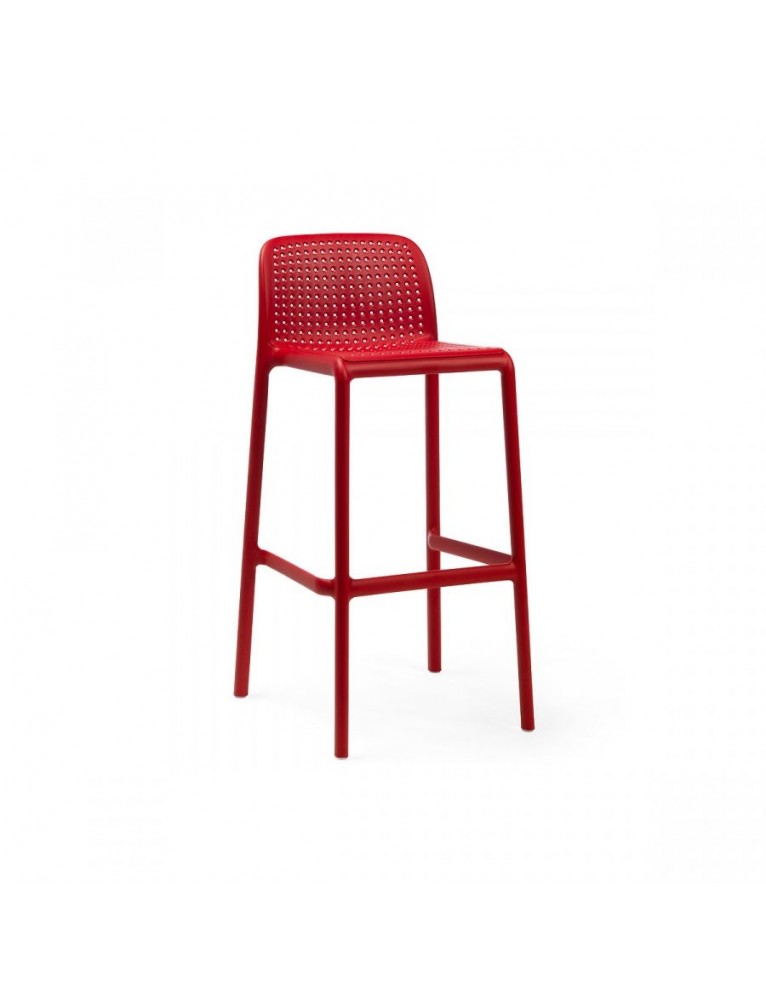 Taburete Lido NARDI Rojo 