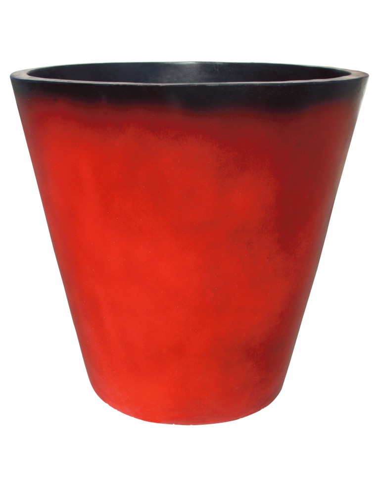 Maceta Cónica Virta Scarlet FRAMUSA