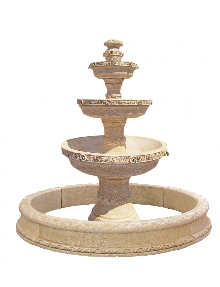 Fuente Gran Dora 270cmØ Ocre FRAMUSA