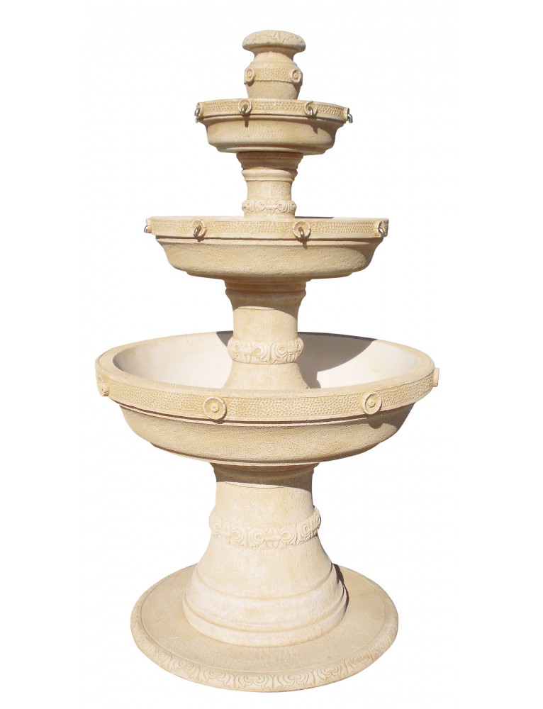 Fuente Dora 117cmØ Ocre FRAMUSA