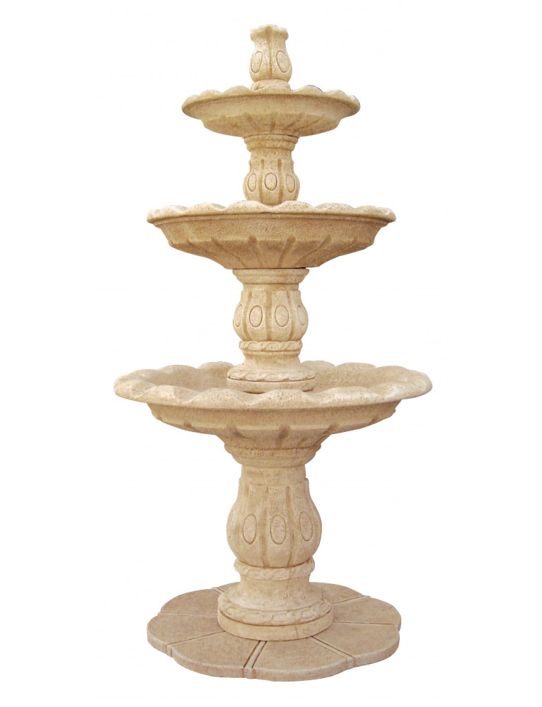 Fuente Rosana 117cmØ Ocre FRAMUSA