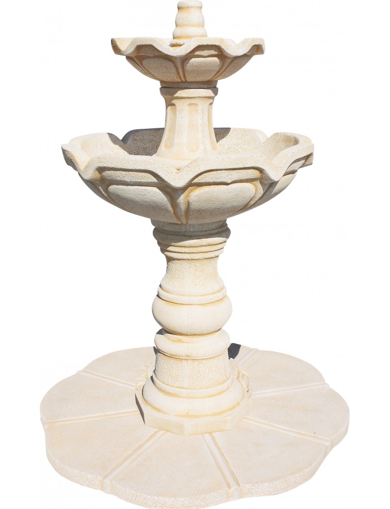 Fuente Treveri 80cmØ Ocre FRAMUSA