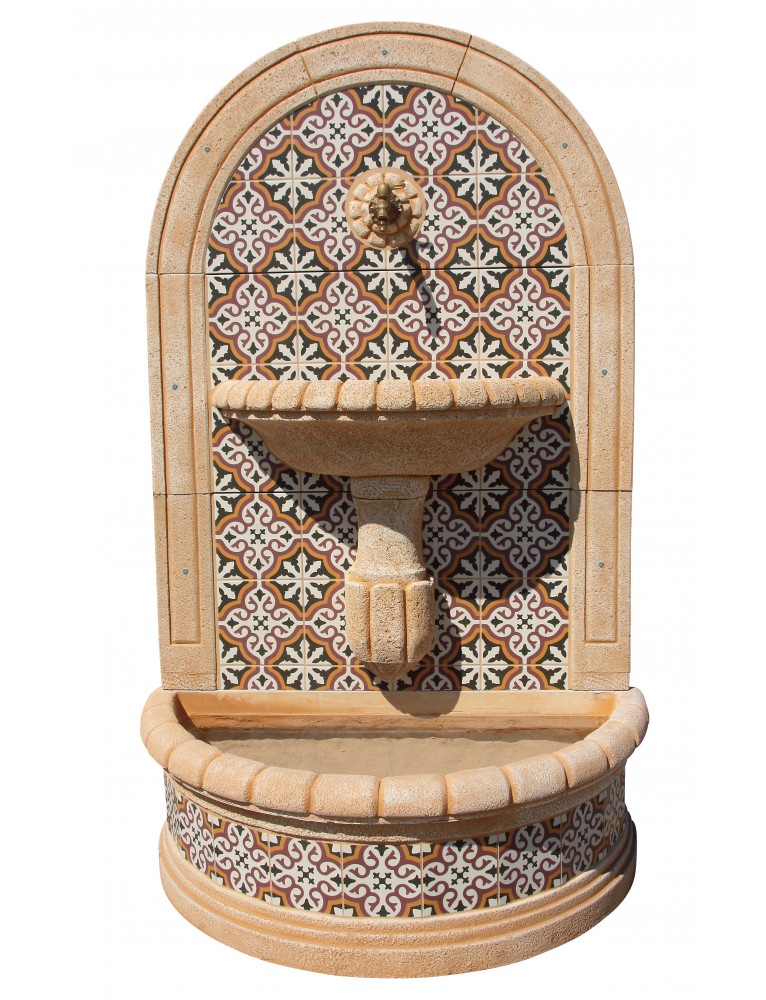 Fuente Baluma 190cm Azulejo Goltis FRAMUSA