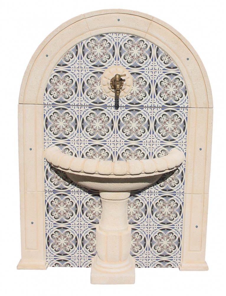 Fuente Simbal 152cm Azulejo Snow FRAMUSA