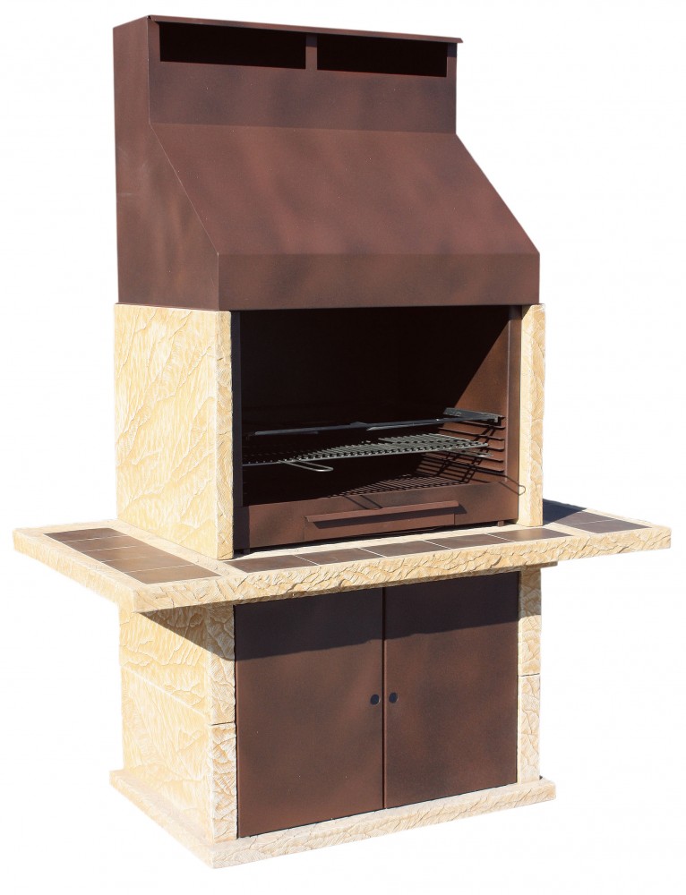 Barbacoa Bargarita Zinc Ocre FRAMUSA