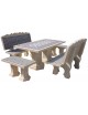 Conjunto Comedor Moresco Azulejo Snow Color Arena FRAMUSA