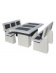 Conjunto Comedor Mini Status Vulcán Betón FRAMUSA