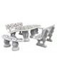 Conjunto Comedor Fresno Deico Gris FRAMUSA