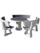 Conjunto Comedor Circus Vulcán Gris FRAMUSA