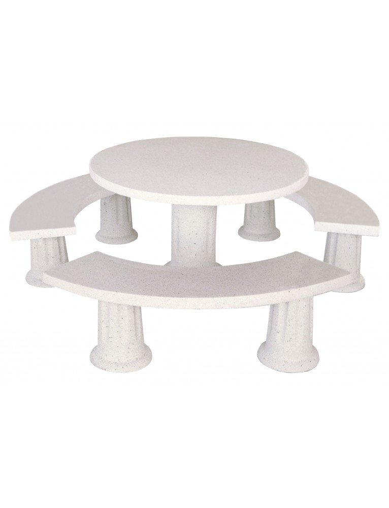 Conjunto Comedor Árthur Blanco FRAMUSA