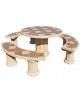 Conjunto Comedor Senior Gres Ocre FRAMUSA