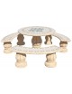 Conjunto Comedor Álamo Parsifal Amarillo Ocre FRAMUSA