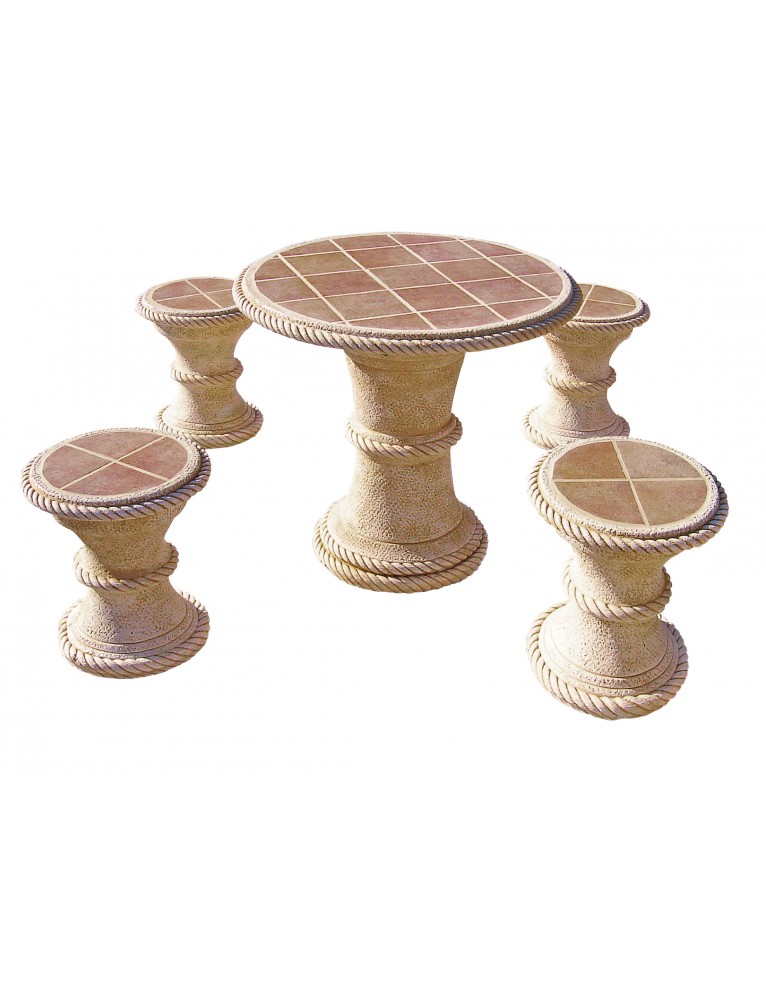 Conjunto Comedor Mango Tostado Ocre FRAMUSA