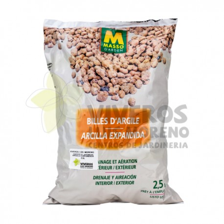 Arcilla Expandida 2,5L MASSÓ