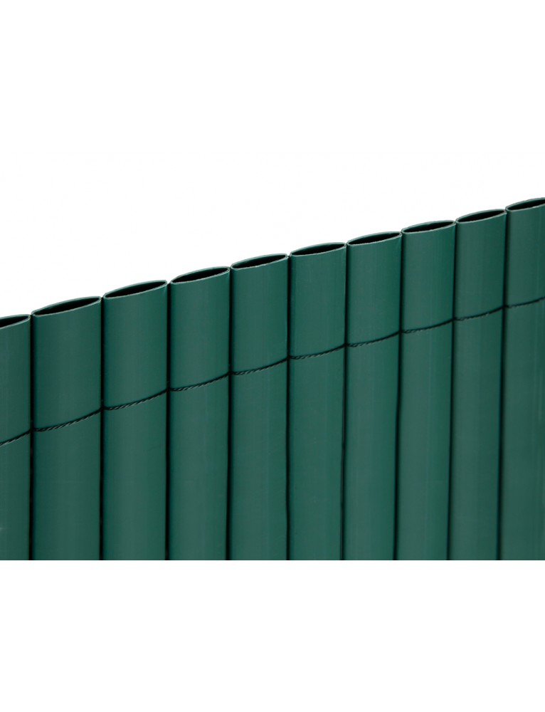 Cañizo PVC doble cara Verde 1x3 metros SICATEC
