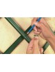 Celosía PVC extensible Trelliflex Verde 1x3 metros NORTENE