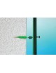 Celosía PVC extensible Trelliflex Verde 1x3 metros NORTENE