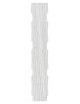 Celosía extensible Trelliwood Blanca 1x2 metros NORTENE