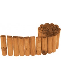 Bordo flexible madera 180x23x5cm castaño