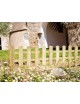 Mini valla de madera Extra 25x115cm NORTENE