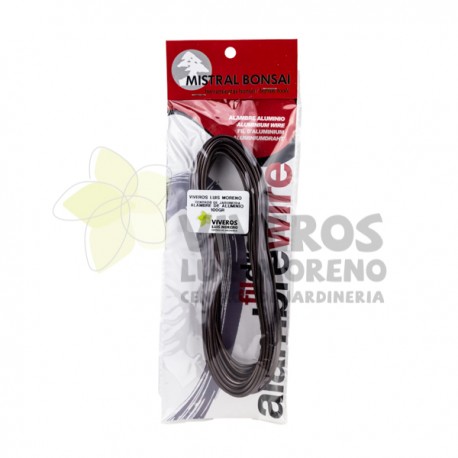 Hilo de Aluminio 2mm 100GR MISTRAL BONSAI