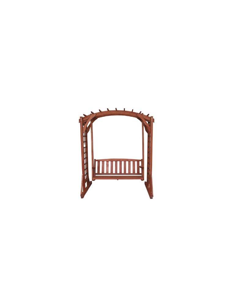 Pérgola Tropical con Balancín