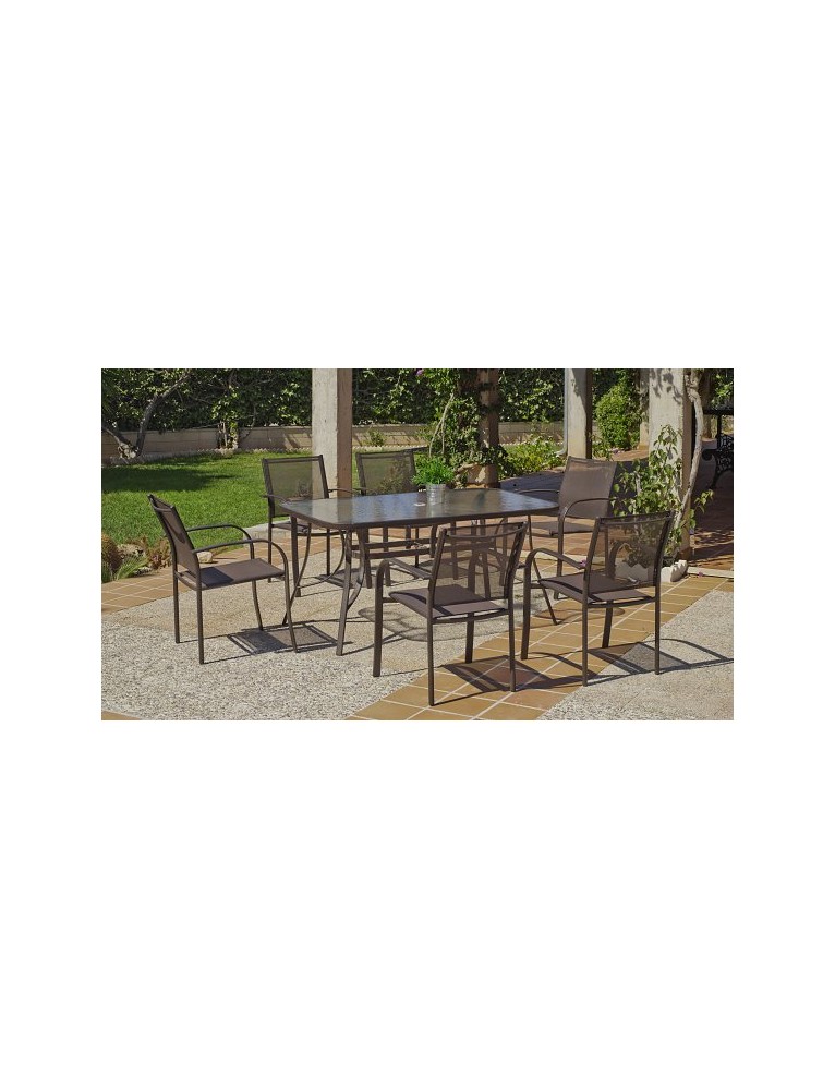 Conjunto Mesa Barcelona+ 4 Sillones