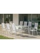 Conjunto Mesa Córcega + 8 Sillones