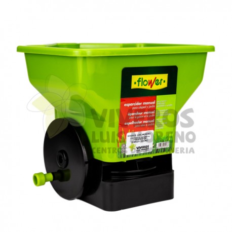 Esparcidor Manual para césped y jardín Flower