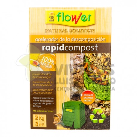 Acelerador de la Descomposición RapidCompost 100% Natural Flower