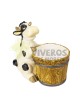 Cubre macetas Vaca con Cubo 