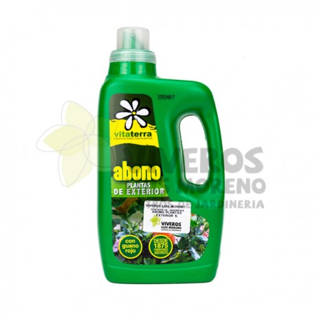 Abono Líquido Plantas de Exterior 1L Vitaterra
